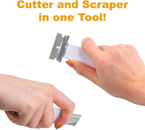 Canopus Retractable Box Cutters, Utility Knife, (Box of 12), Made in USA